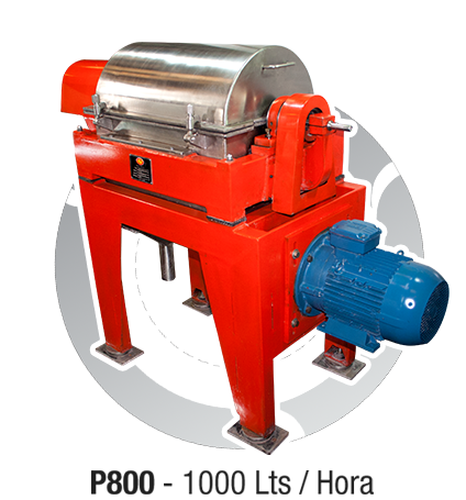 CENTRIFUGAS - Decantadoras - Modelos - P800
